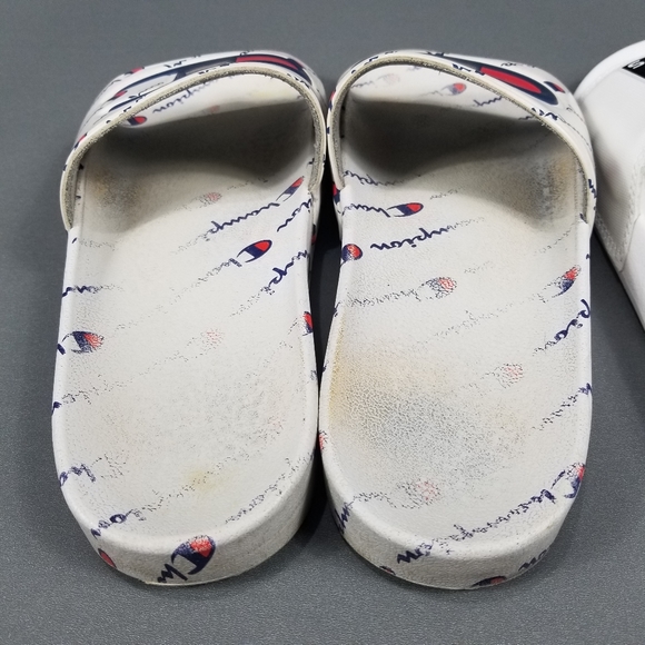 Lot of 2 — women's Champion and ATHLETICS comfort footbed slides Size 9 - Picture 5 of 10